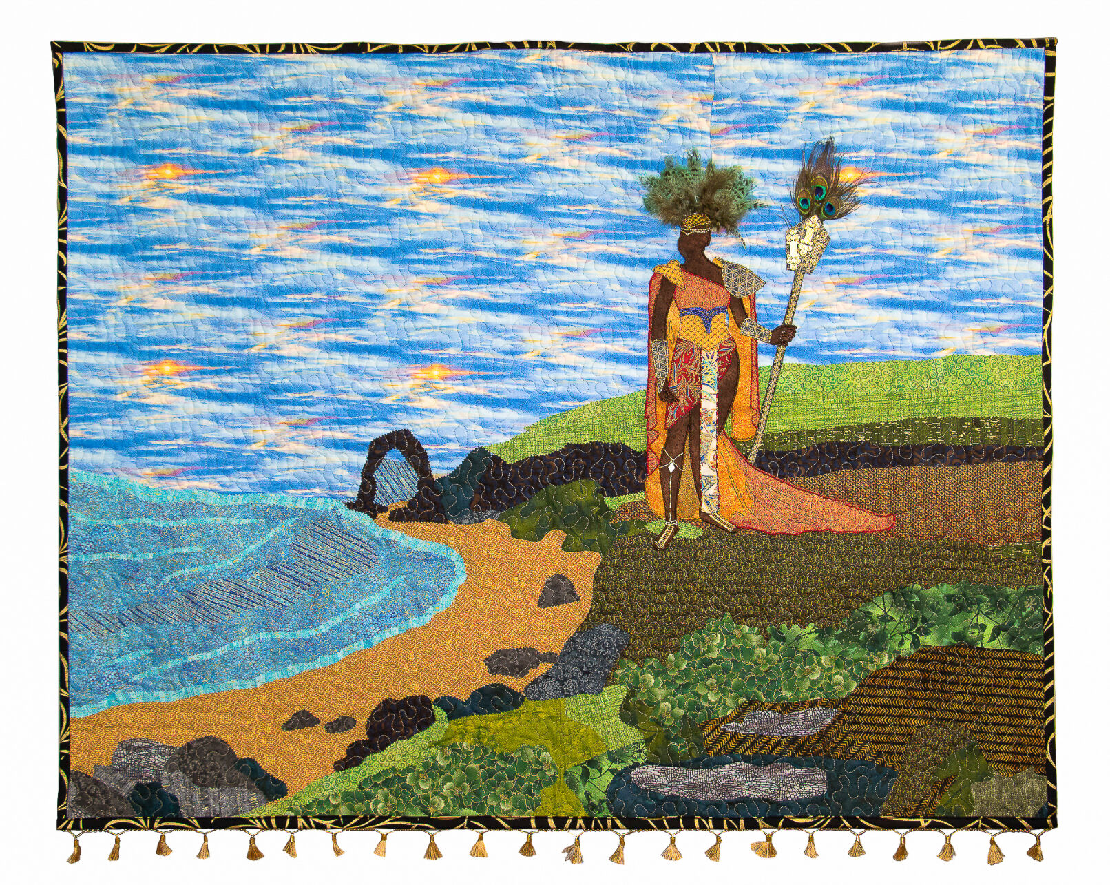 "Califia: Queen of California Surveying Her Queendom” by Torreah Cookie Washington